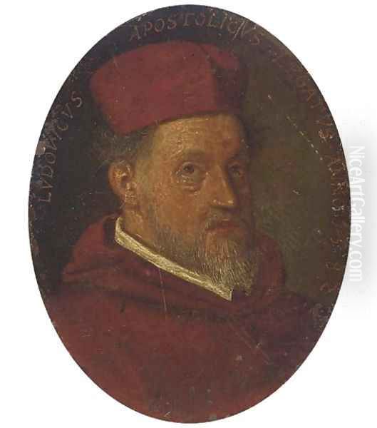 Portrait of a Cardinal Oil Painting by Jacopo Tintoretto (Robusti)