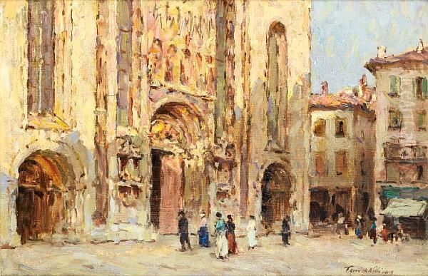 The Golden Doorway,como Oil Painting by Terrick John Williams