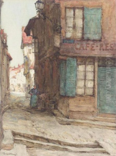 Troyes Oil Painting by Terrick John Williams