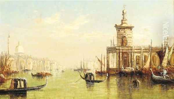 The mouth of the Grand Canal, Venice Oil Painting by Joseph Mallord William Turner