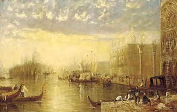 The entrance to the Grand Canal, Venice Oil Painting by Joseph Mallord William Turner