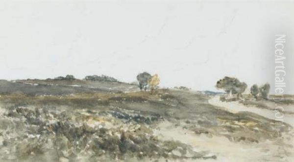 Across The Common Oil Painting by Edmund Morison Wimperis