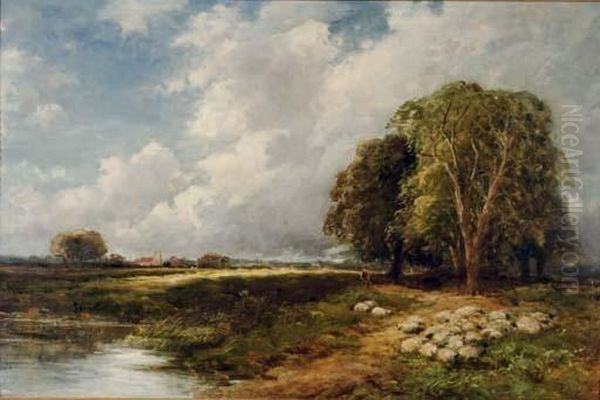 A View Near Dartmoor Oil Painting by Edmund Morison Wimperis