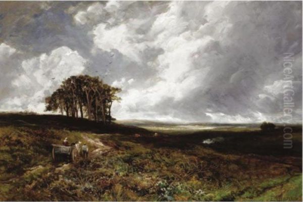 Returning To The Farm Oil Painting by Edmund Morison Wimperis