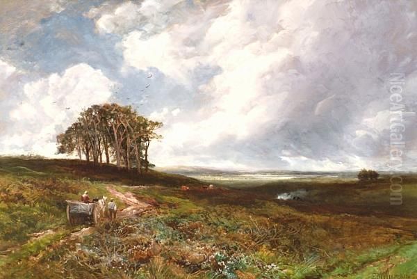 Returning To The Farm Oil Painting by Edmund Morison Wimperis