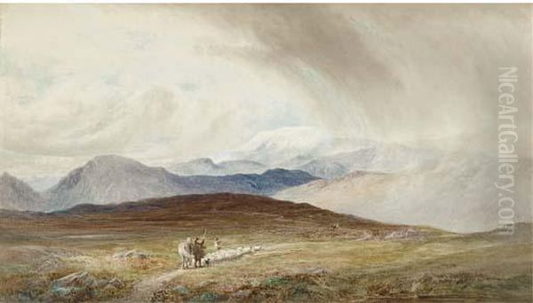 The Approaching Storm Oil Painting by Edmund Morison Wimperis