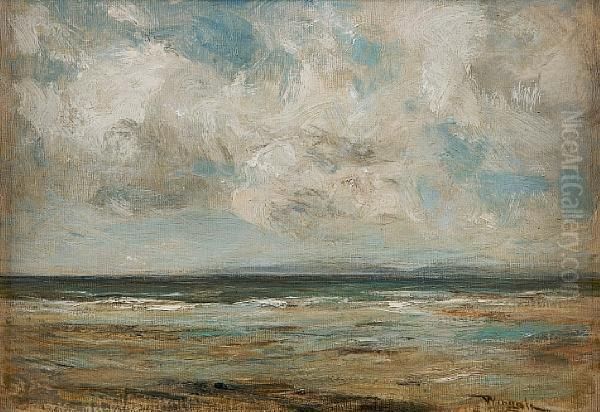 On The Ayrshire Coast Oil Painting by James Lawton Wingate