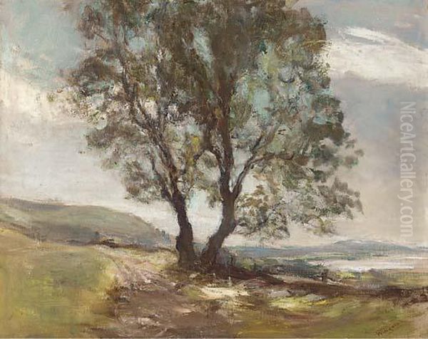 The Lone Tree Oil Painting by James Lawton Wingate