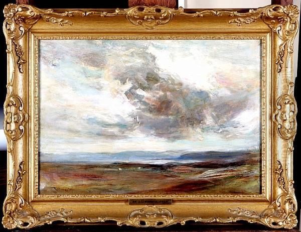 Evening Clouds, Kilbrannon Oil Painting by James Lawton Wingate