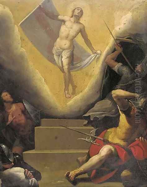 The Resurrection Oil Painting by Alessandro Tiarini