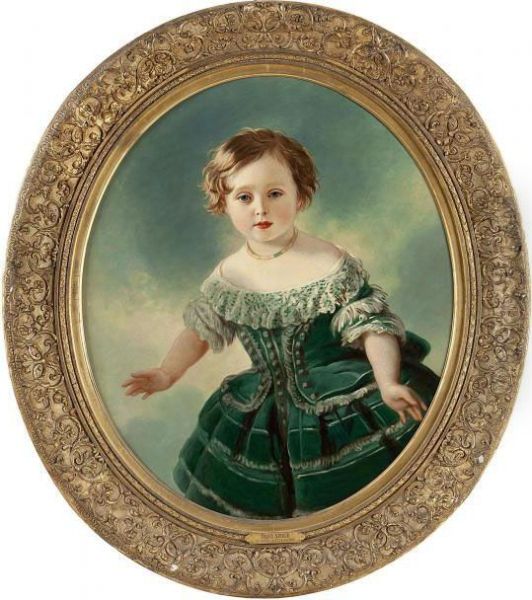 Prince Arthur Oil Painting by Franz Xavier Winterhalter