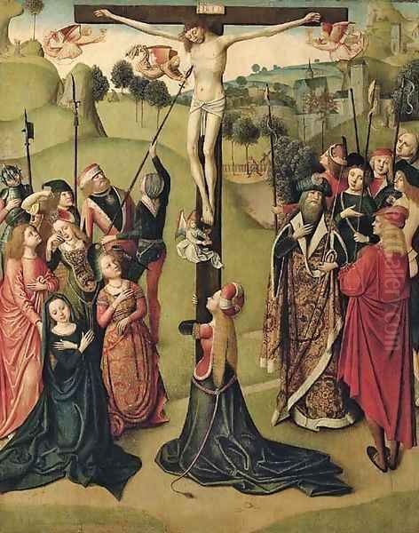 The Crucifixion Oil Painting by The Master Of The Tiburtine