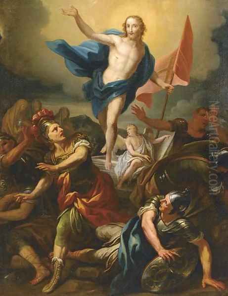 The Resurrection Oil Painting by Francesco Trevisani