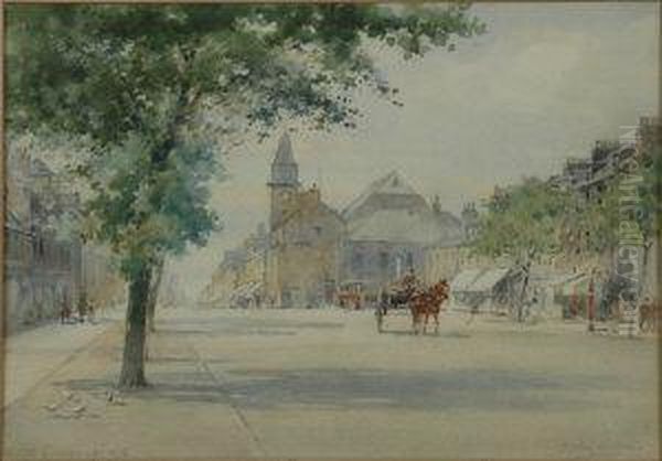 Musselburgh Oil Painting by Frank Watson Wood