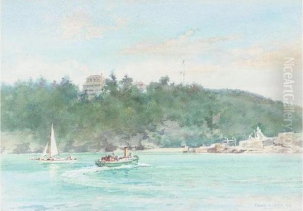 Admiralty House, Bermuda Oil Painting by Frank Watson Wood