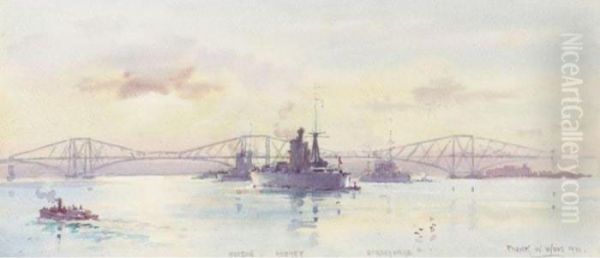 Nelson, Rodney, Dorsetshire On The Firth Of Forth by Frank Watson Wood