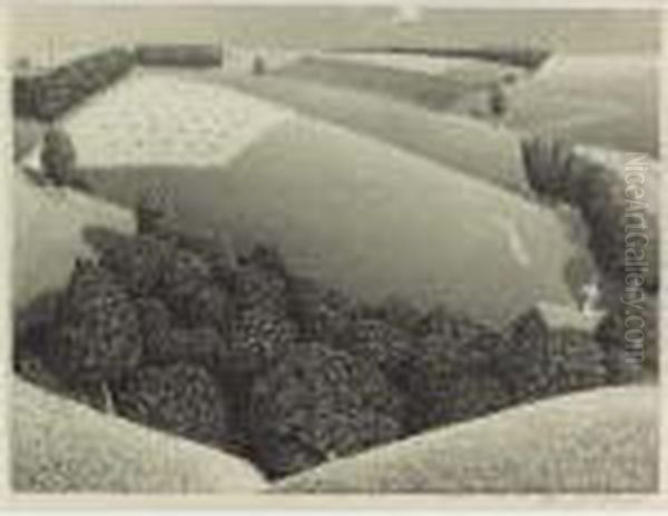 July Fifteenth (cole 5) Oil Painting by Grant Wood