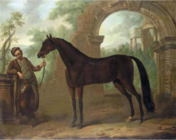 The Great Stallion Oil Painting by John Wootton