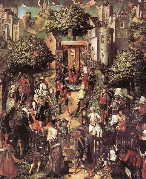 Archery Festival 1493 Oil Painting by Flemish Unknown Masters