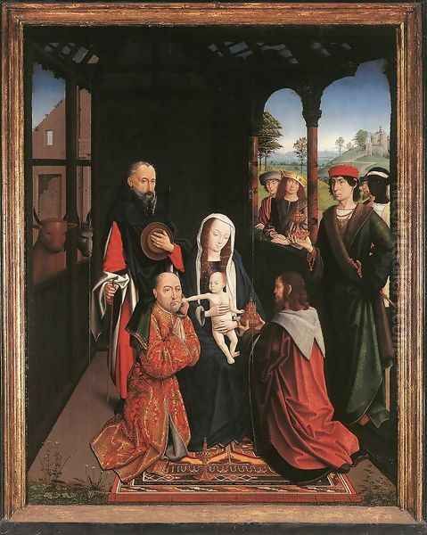 Adoration of the Magi 1500-10 Oil Painting by Flemish Unknown Masters