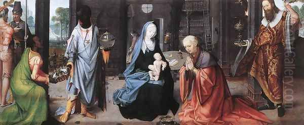 Adoration of the Magi 1500-25 Oil Painting by Flemish Unknown Masters