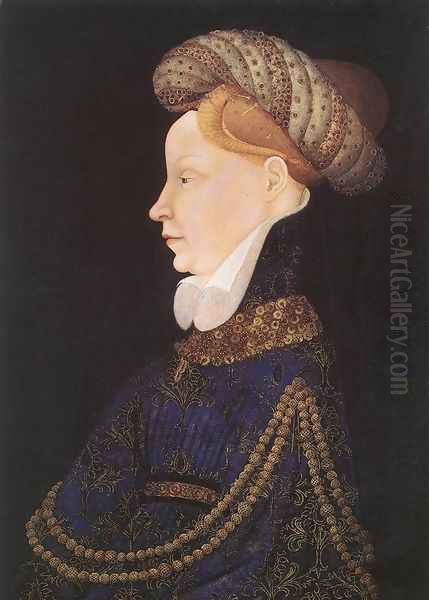 Portrait of a Princess c. 1420 Oil Painting by Flemish Unknown Masters