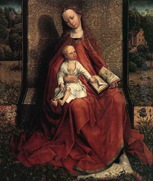 Virgin and Child 1490s Oil Painting by Flemish Unknown Masters