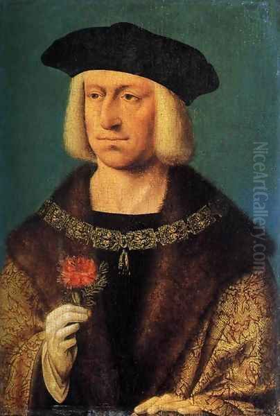 Portrait of Maximilian I Oil Painting by Flemish Unknown Masters