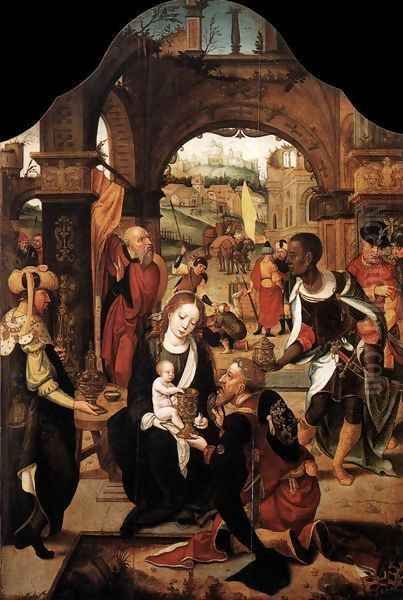 Adoration of the Magi Oil Painting by Flemish Unknown Masters