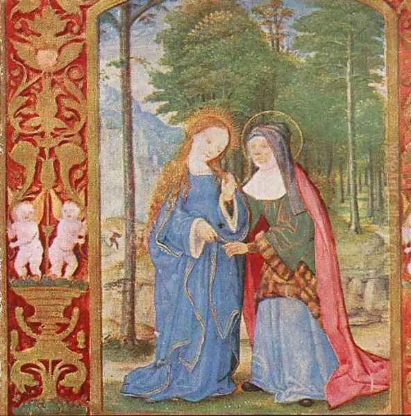 Book of Hours Oil Painting by Spanish Unknown Masters