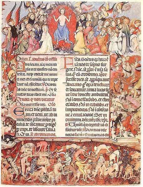 Missal of St Eulalia Oil Painting by Spanish Unknown Masters