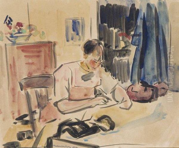 La Lecture Oil Painting by Rik Wouters