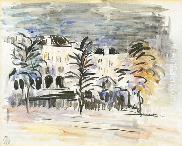 La Maison Haute Oil Painting by Rik Wouters