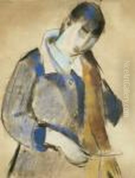 Femme Se Coiffant Oil Painting by Rik Wouters