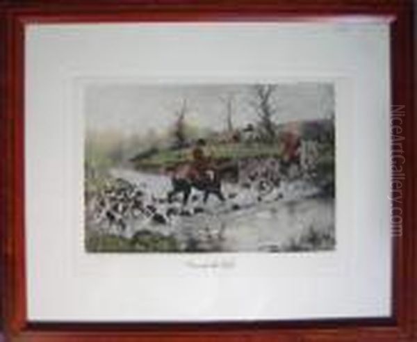 Chasse A Courre Oil Painting by George Wright