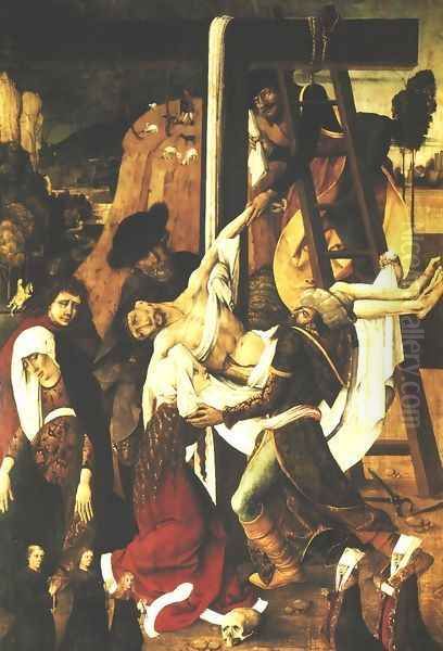 Deposition from the Cross Oil Painting by Unknown Painter