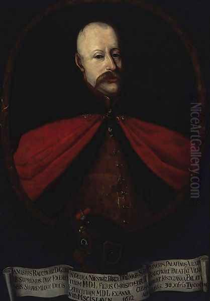 Portrait of Janusz Radziwill I Oil Painting by Unknown Painter