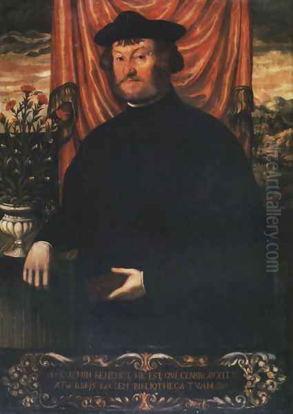 Benedict of Kozmin Oil Painting by Unknown Painter