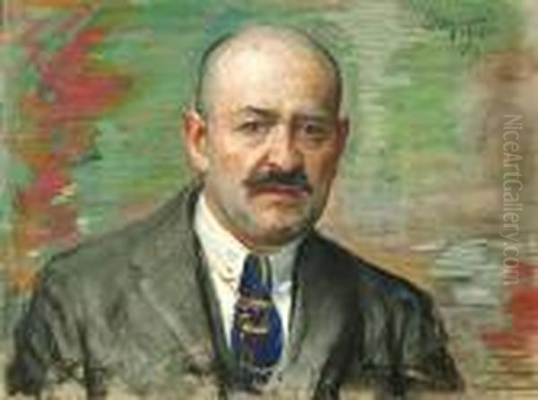 Portret Mezczyzny Oil Painting by Leon Wyczolkowski