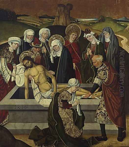 Entombment Oil Painting by Unknown Painter