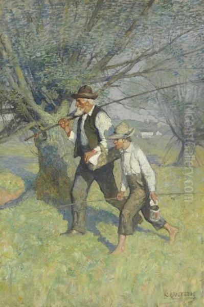 The Call Of The Spring by Newell Convers Wyeth