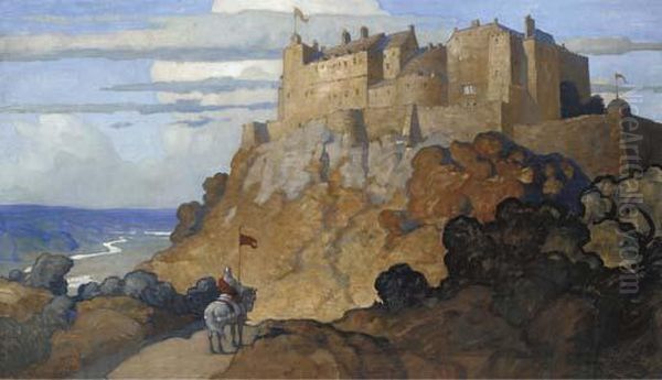 The Scottish Chiefs Oil Painting by Newell Convers Wyeth