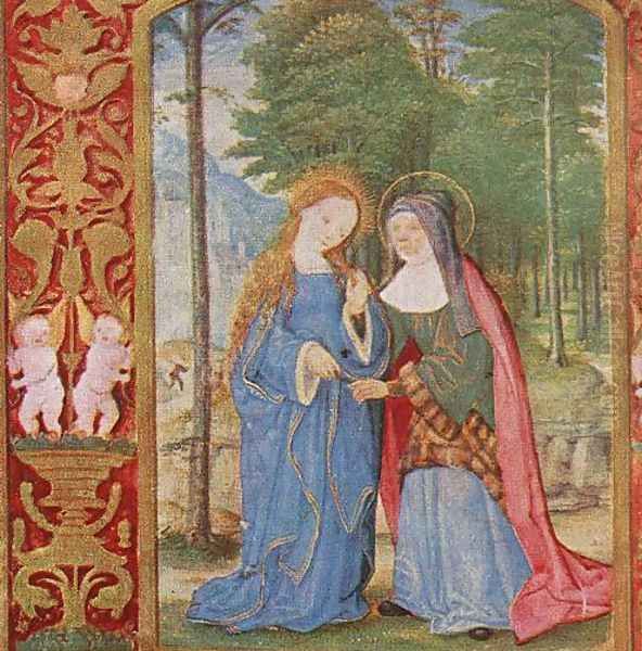 Book of Hours Oil Painting by Unknown Painter