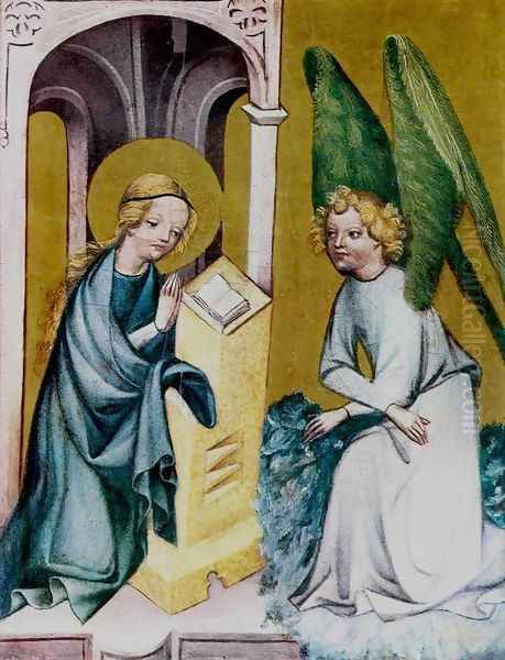 The Annunciation Oil Painting by Unknown Painter