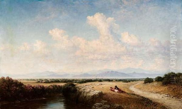 Sierra Morena Oil Painting by William Wyld