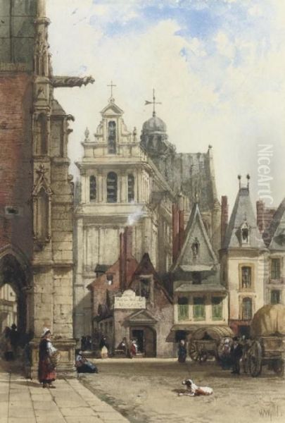 Hanover, Germany Oil Painting by William Wyld