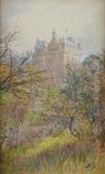 Cassilis Castle Oil Painting by William Lionel Wyllie