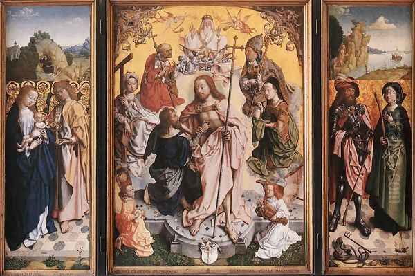 St Thomas Altarpiece Oil Painting by Unknown Painter