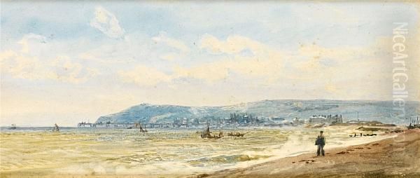 Eastbourne Oil Painting by William Lionel Wyllie