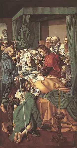 The Death of the Virgin Oil Painting by Unknown Painter